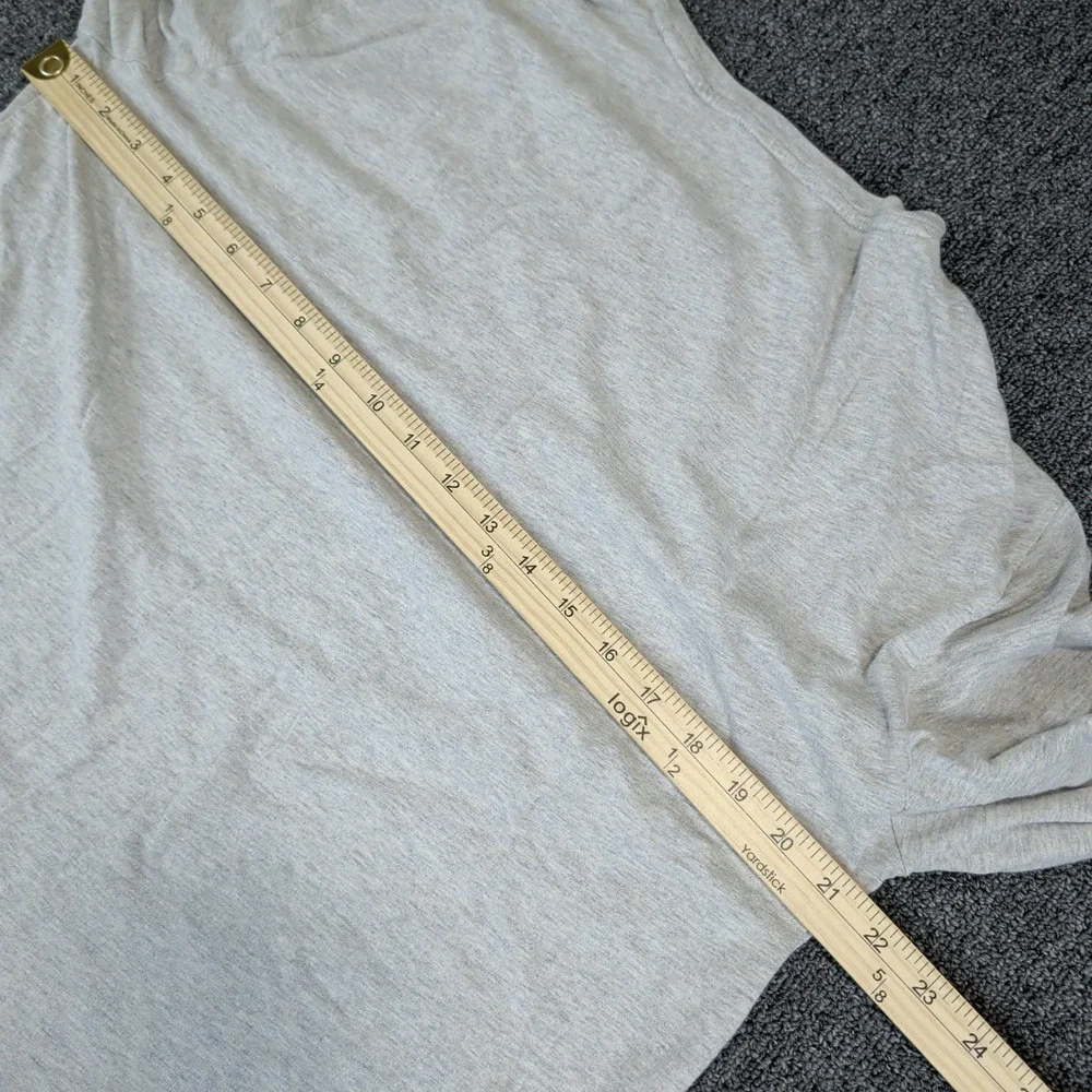 Polo Ralph Lauren Classic Preppy Long Sleeve T-Shirt Mens L Gray Cotton Tee